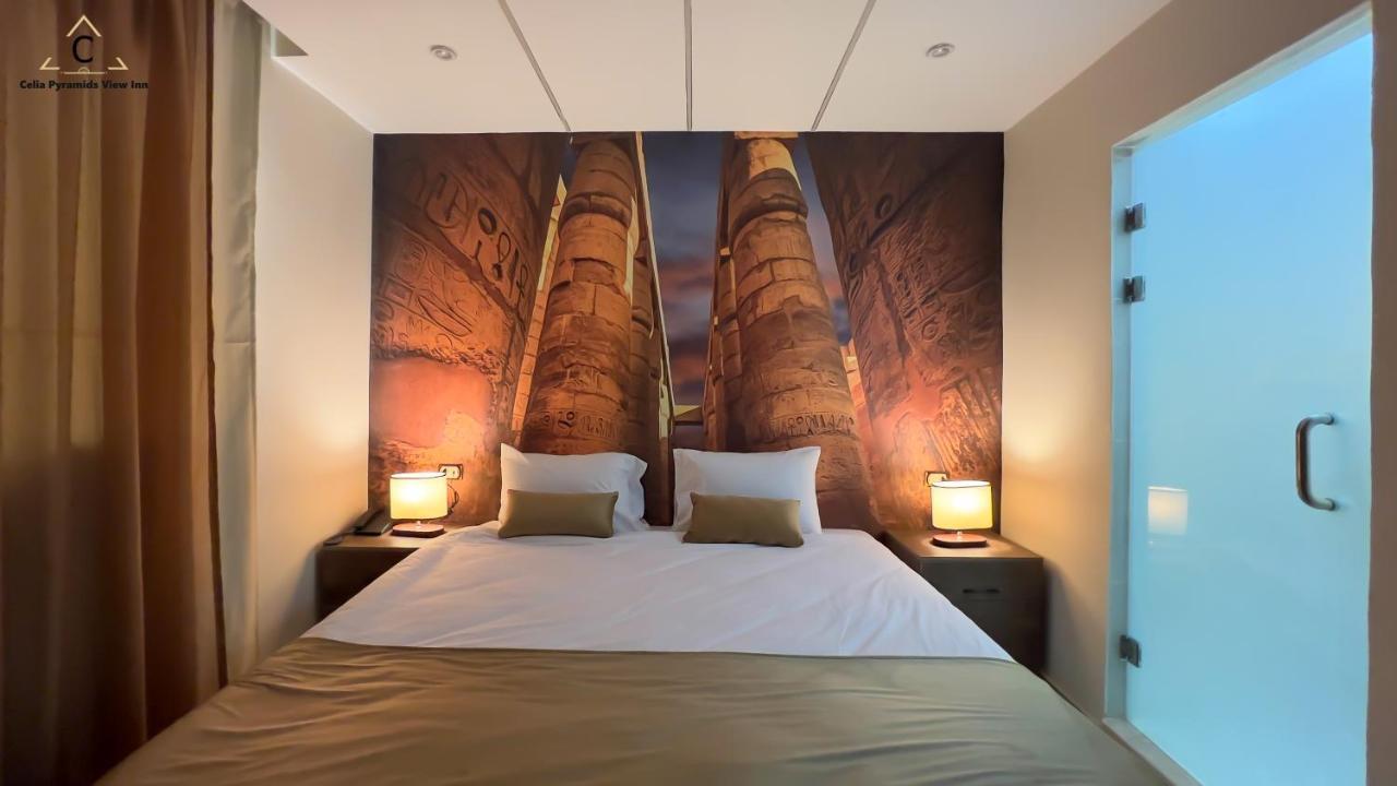 Celia Pyramids View Inn Nazlet el-Sîsi Exterior foto
