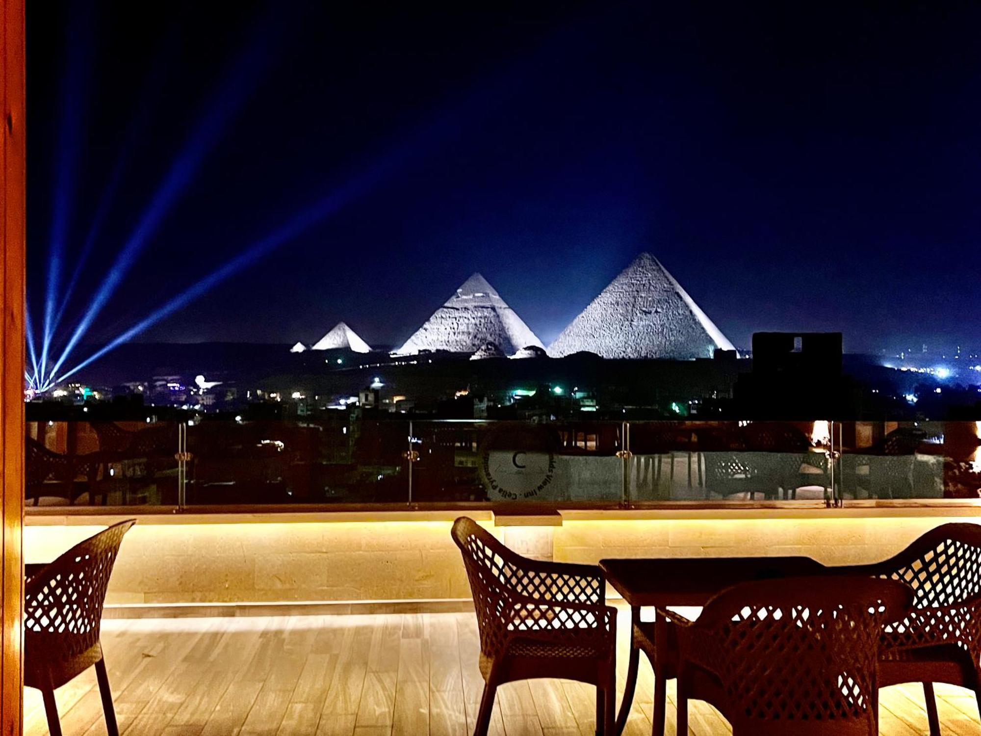 Celia Pyramids View Inn Nazlet el-Sîsi Exterior foto